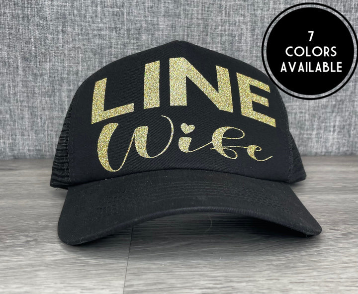 Load image into Gallery viewer, Line Wife Trucker Hat