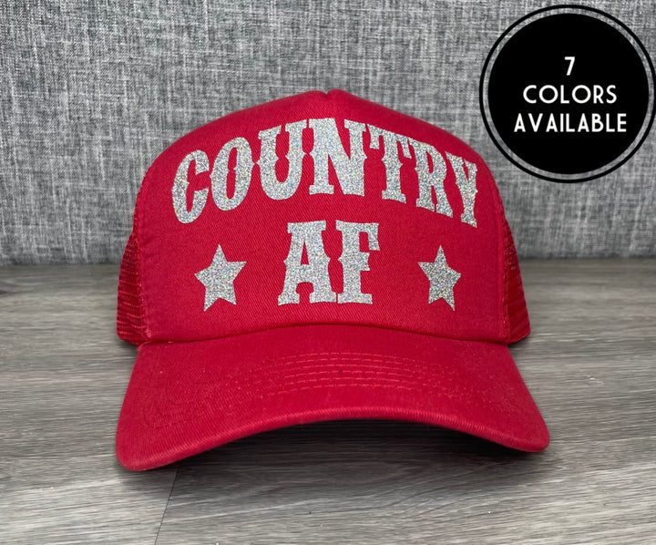 Load image into Gallery viewer, Country AF Trucker Hat