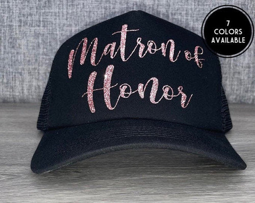 Matron Of Honor Trucker Hat