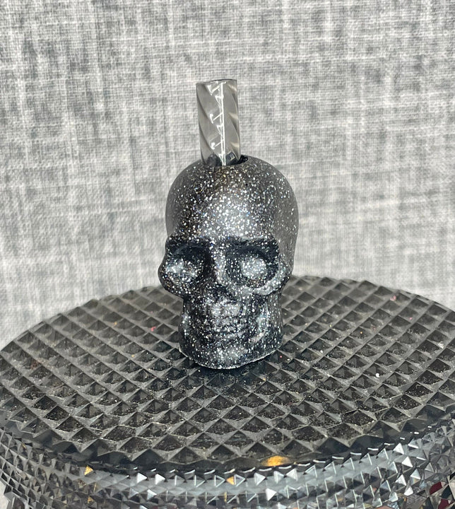 Load image into Gallery viewer, Skull Straw Topper