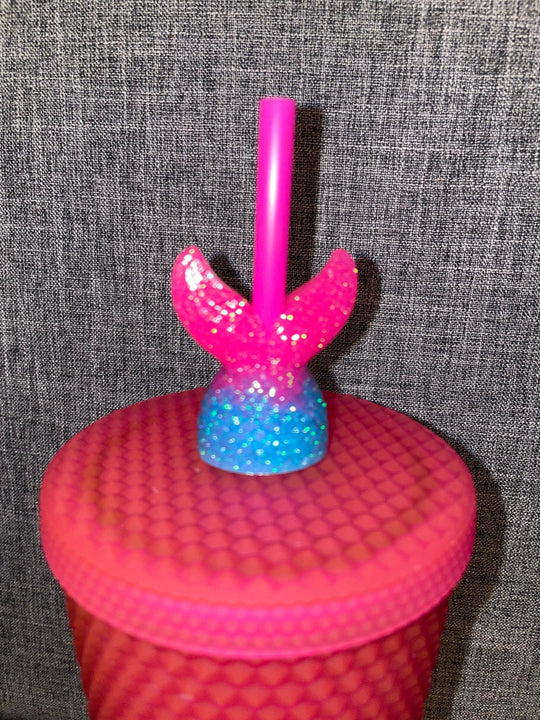 Load image into Gallery viewer, Mermaid Straw Topper