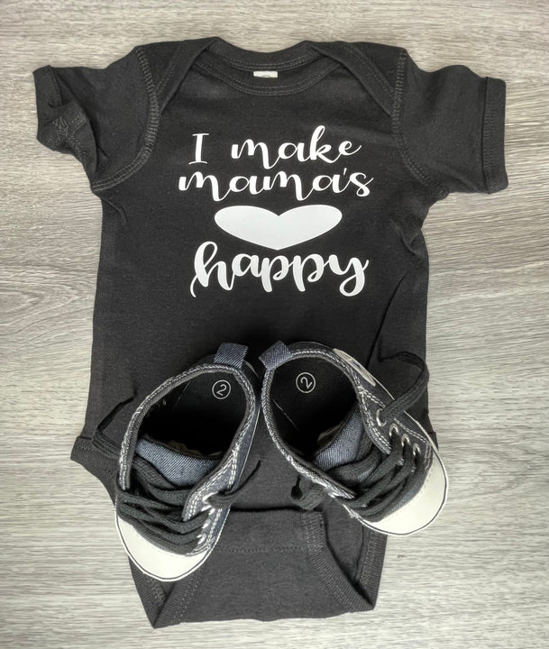 Load image into Gallery viewer, I Make Mama’s Heart Happy Bodysuit