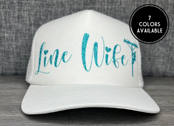 Load image into Gallery viewer, Line Wife Trucker Hat