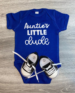 Auntie's Little Dude Bodysuit