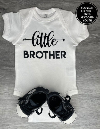 Little Brother Bodysuit - PREMADE READY TO SHIP 3-6 MONTH FIT