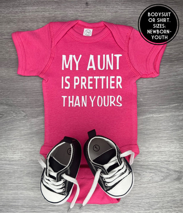 Load image into Gallery viewer, My Aunt Is Prettier Than Yours Bodysuit