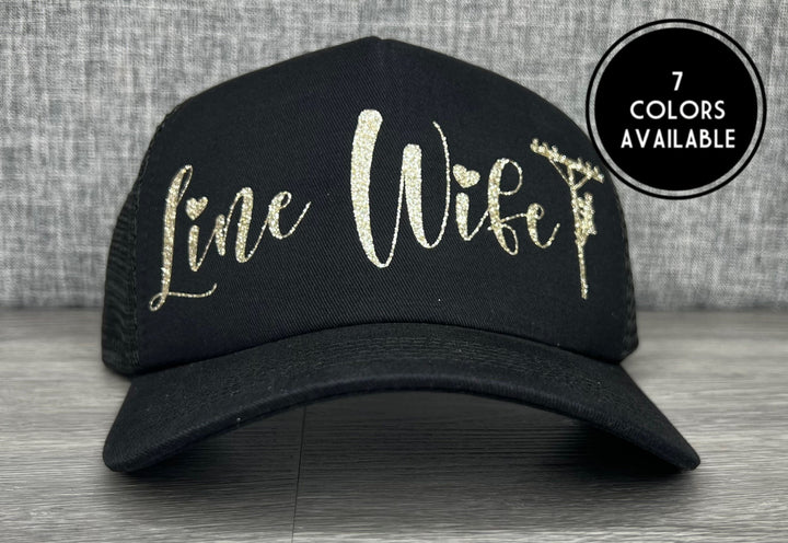 Load image into Gallery viewer, Line Wife Trucker Hat