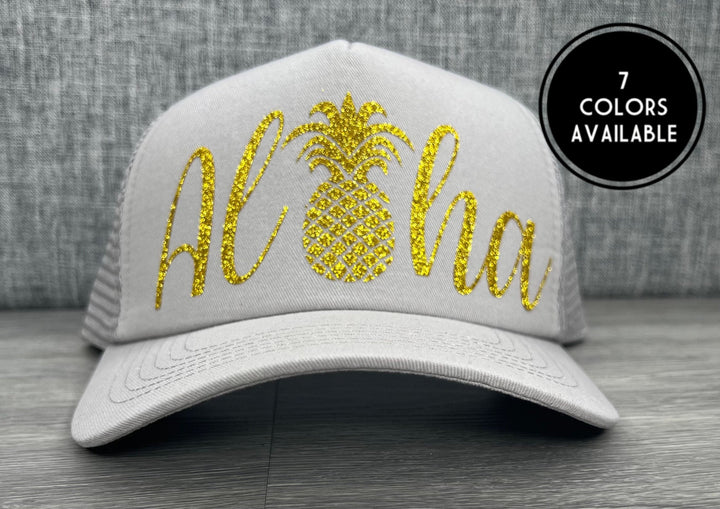 Load image into Gallery viewer, Aloha Trucker Hat