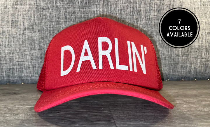 Load image into Gallery viewer, Darlin' Trucker Hat