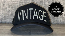 Load image into Gallery viewer, Vintage Trucker Hat