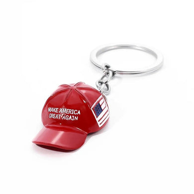 Trump Keychain |. Make America Great Again Hat Pendant Keychain