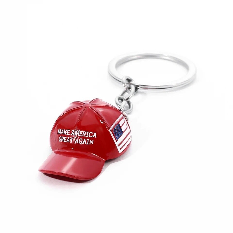 Trump Make American Great Again Pendant Keychain