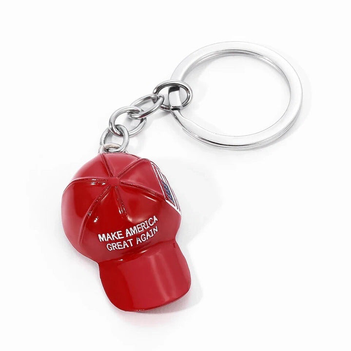 Load image into Gallery viewer, Trump Make American Great Again Pendant Keychain