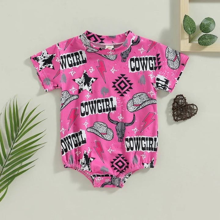 Load image into Gallery viewer, Cowgirl Bodysuit | Western Bodysuit | Baby Girl Clothes | Western Shirt |