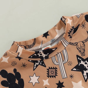 Western Cactus Bodysuit | Western Bodysuit | Baby Clothes |