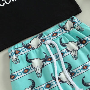 The World Needs More Cowboys Shirt & Pants Set | Western | Baby Boy Clothes