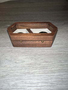 Wood Wedding Ring Box