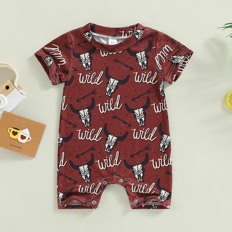 Wild Western Bodysuit | Western Bodysuit | Baby Boy Clothes | Western Shirt |