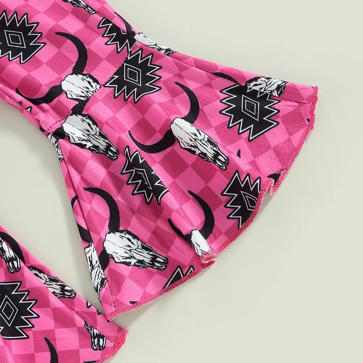 Load image into Gallery viewer, I Wanna Be A Cowboy Baby Shirt &amp; Pants Set | Western Girl Clothes