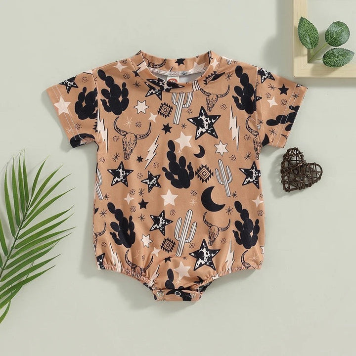 Load image into Gallery viewer, Western Cactus Bodysuit | Western Bodysuit | Baby Clothes | Western Shirt |