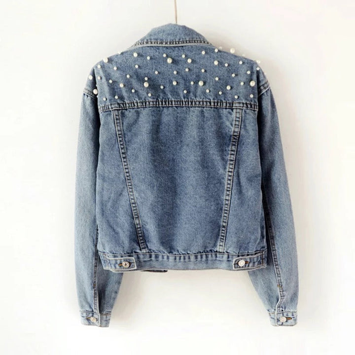 Load image into Gallery viewer, Mrs Pearl Denim Jacket