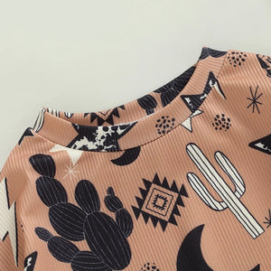 Western Long Sleeve Bodysuit | Western Bodysuit | Baby Clothes