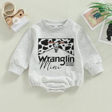 Load image into Gallery viewer, Wranglin Mini Bodysuit | Western Bodysuit | Baby Girl Clothes