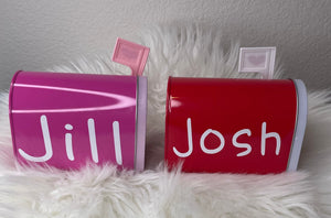 Personalized Valentines Mailbox | Personalized Valentines Day Mailbox |
