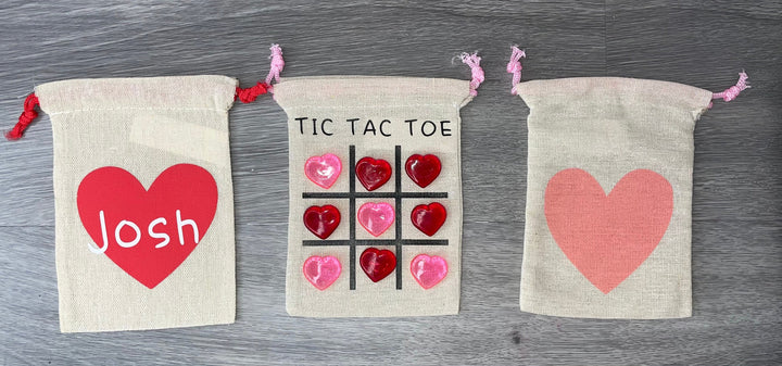 Load image into Gallery viewer, Valentines Tic Tac Toe Bags | Valentines Day |