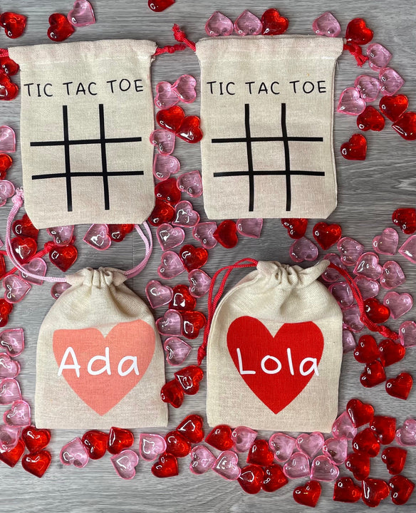 Load image into Gallery viewer, Valentines Tic Tac Toe Bags | Valentines Day |