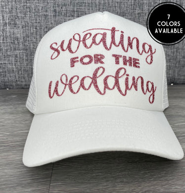 Sweating for the Wedding Trucker Hat