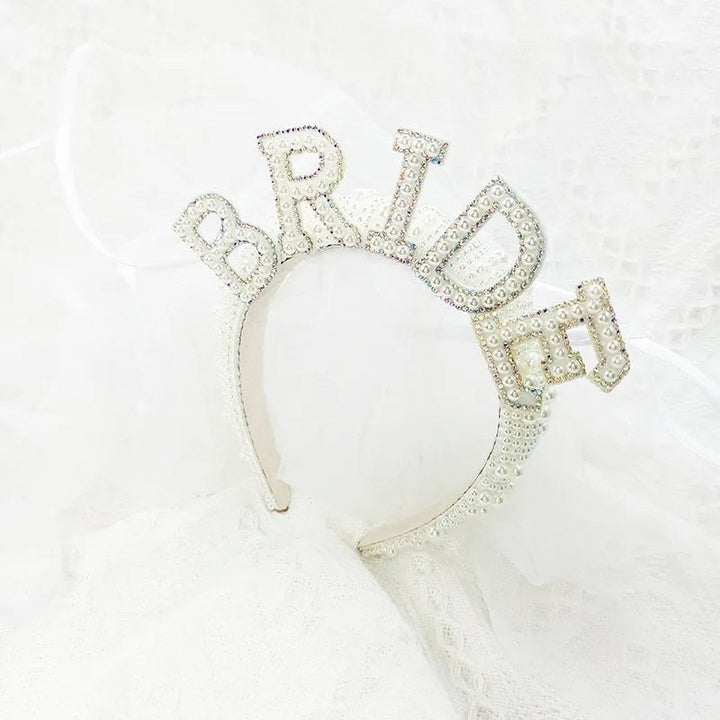 Load image into Gallery viewer, Bride Headband