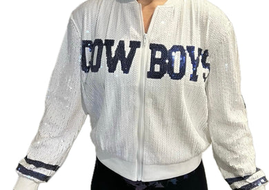 Sequin Dallas Cowboys Jacket