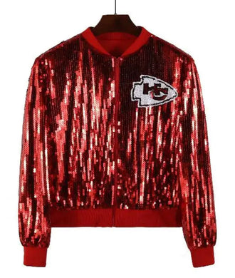 Sequin Kansas City Chiefs Jacket